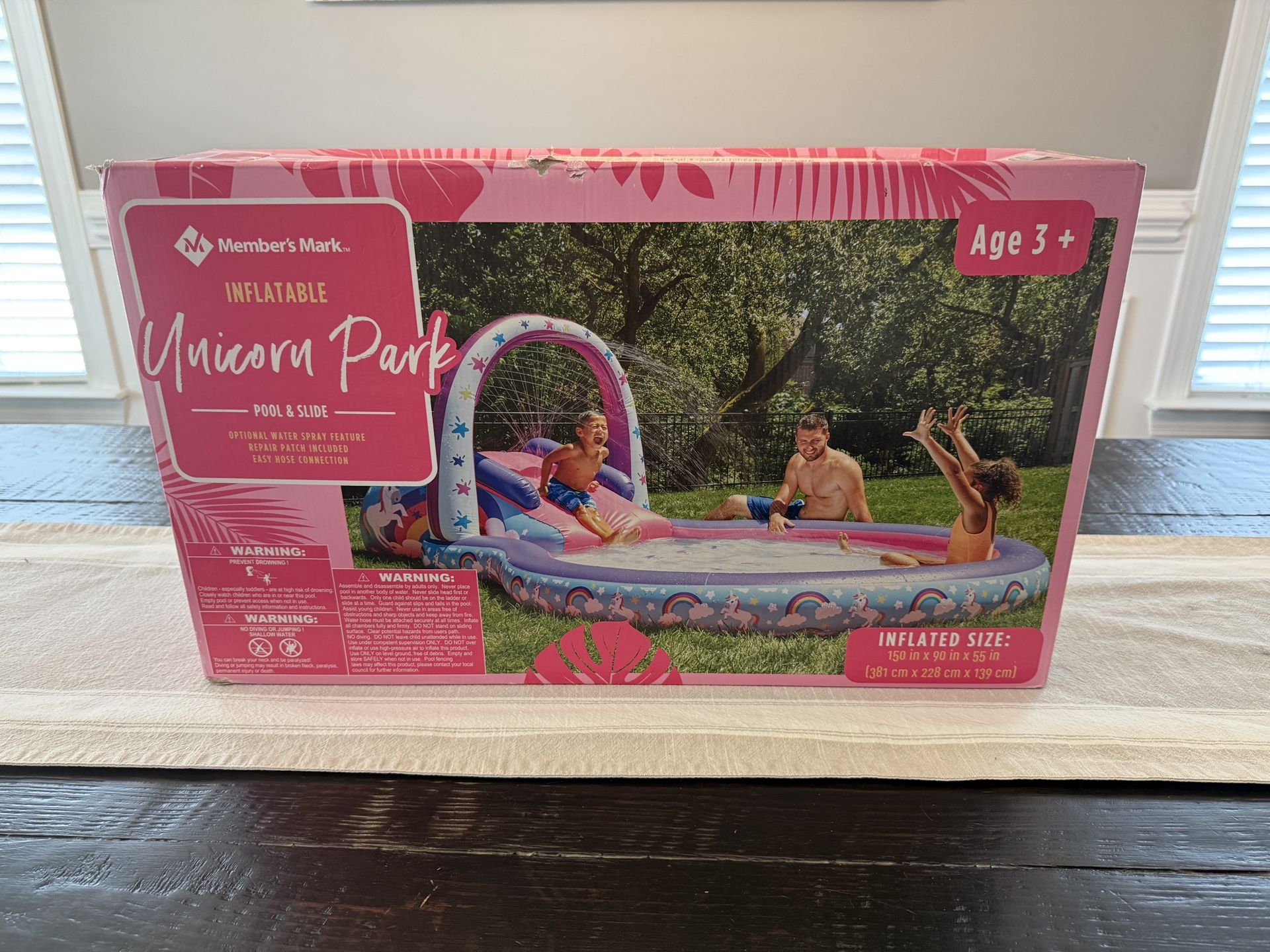 Unicorn Park Pool & Slide - Member’s Mark
