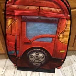 Fire Truck Tent - pop up play tent $10