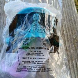 Disney Pixar McDonald's Happy Meal Toy Monsters Inc. Celia May #6 2001 New