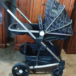 SafePlus Stroller w/ Detachable Seat