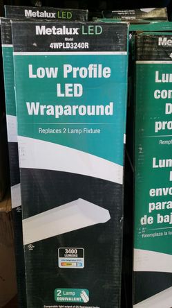 Low profile led wraparound