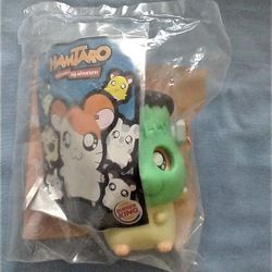 

Burger King 2003 Hamtaro Wind-Up Toy Hamtaro Frankenstein Mask Hamster 2.5” NEW -

