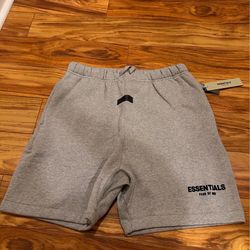 Grey Essentials Shorts