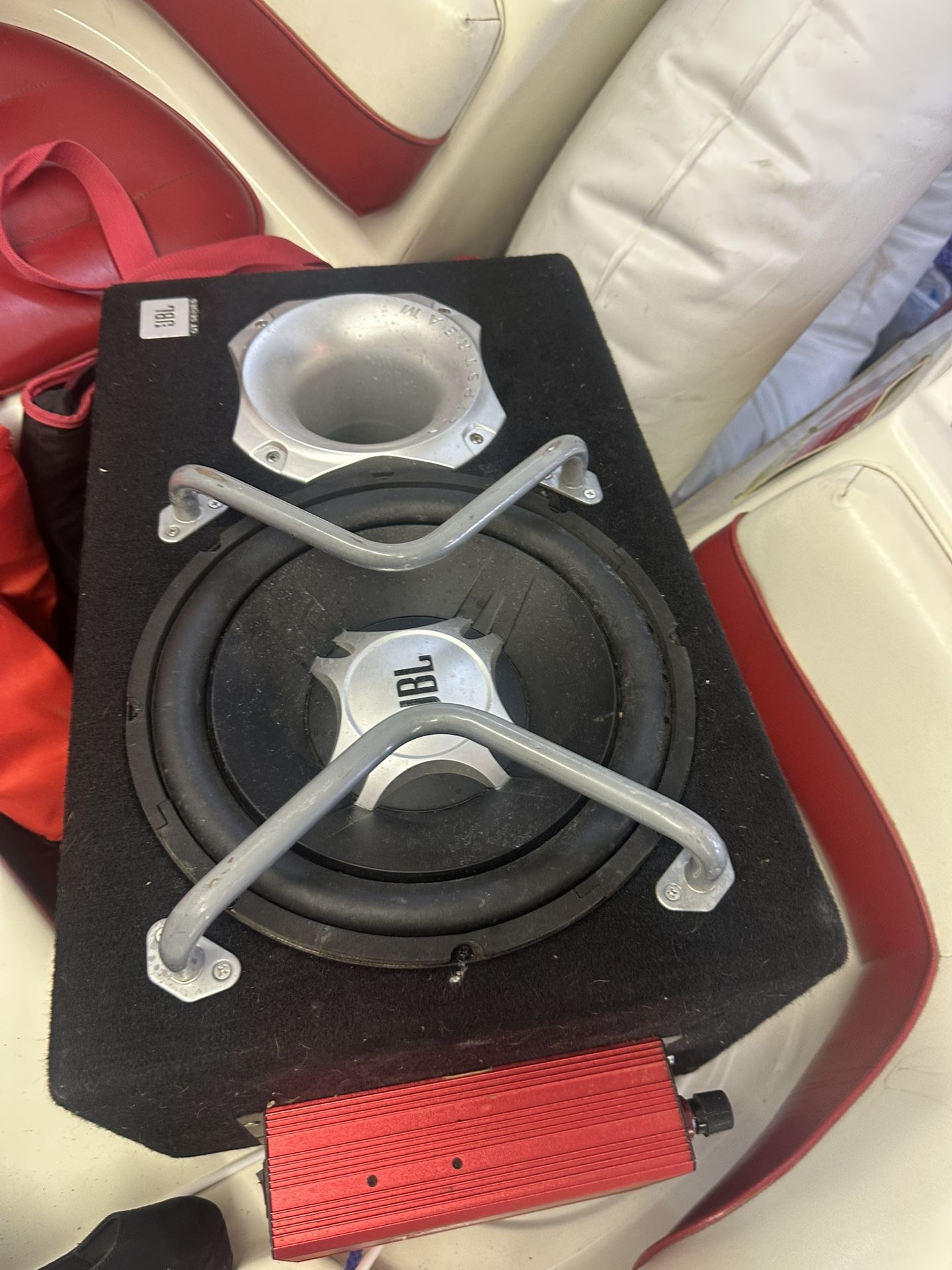 Subwoofer And Amp Jbl