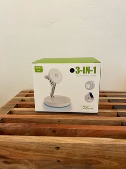 3-in-1 Magnetic Wireless Charger Stand