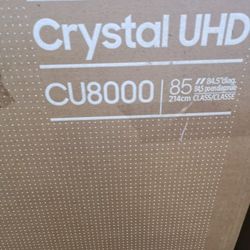 SAMSUNG 85"INCH CRYSTAL UHD 4K CU8000 