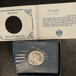 Uncirculated Silver Half Dollar 1(contact info removed)