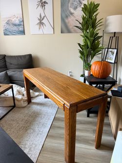 Entry way Oak Table