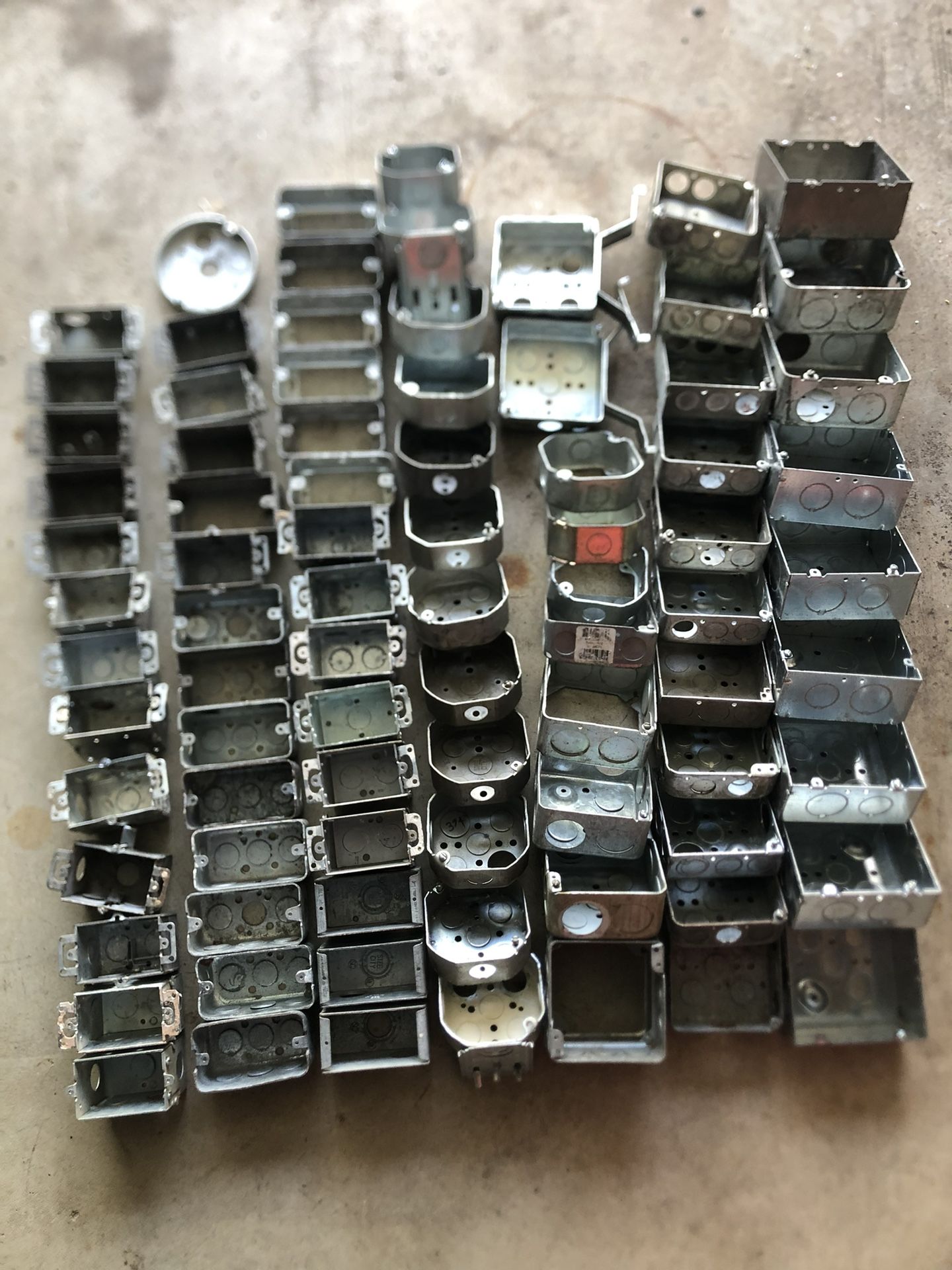 ELECTRICAL BOXES - USED