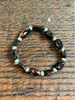 Pottery brown bracelet