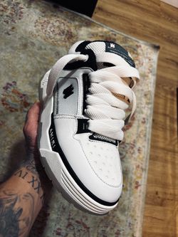 Amiri MA- 1 White Black Laces 2024