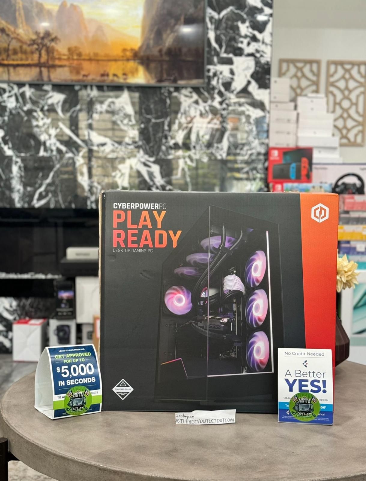 C1815251 cyberpower PC desktop i5-14400F RTX 4060 32Gb 2Tb gamer xtreme 