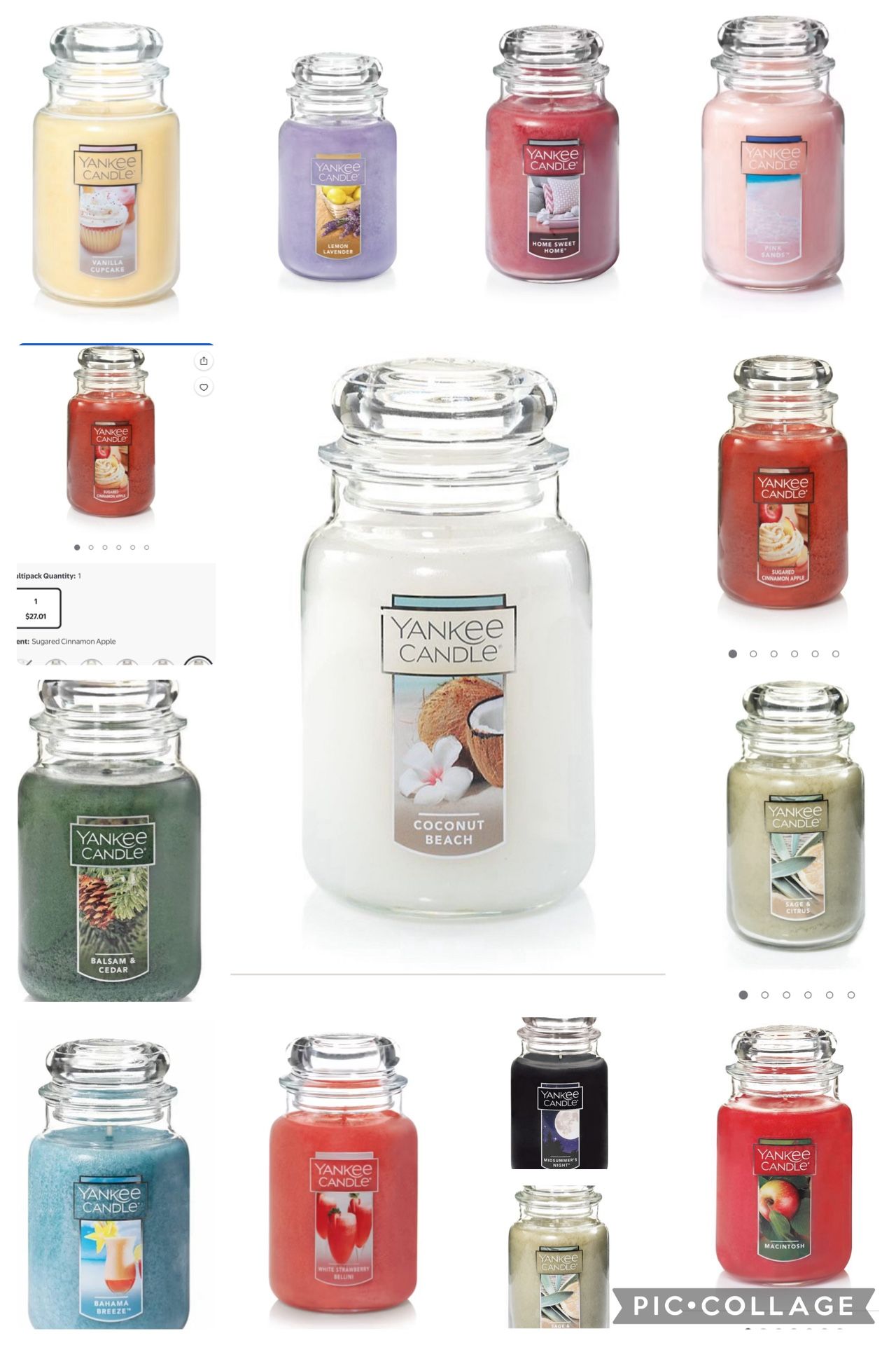 Brand New YANKEE CANDLES