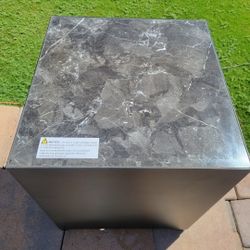 Outdoor End Table/Plant Stand/ Fire Pit Propane Tank Holder