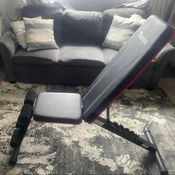 PASYOU Adjustable Weight Bench For Full Body Workout