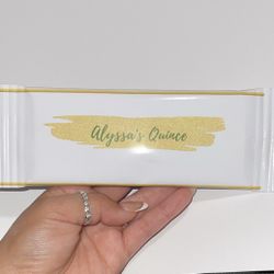 Customized Chocolate Bar Wrapper / Bar Menu