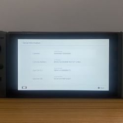 Like New Nintendo Switch Console Unpatched HAC-001 V1 Hackable + Joy-Cons + 128Gb