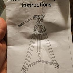 Vodeo/photo Strong Tripod