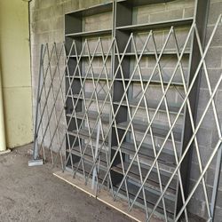 Folding Security Gate Comercial Storefront Security 