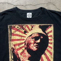 Vintage 2000’s Hawaiian Island Creations “Live Aloha” Surf Graphic T-Shirt XL