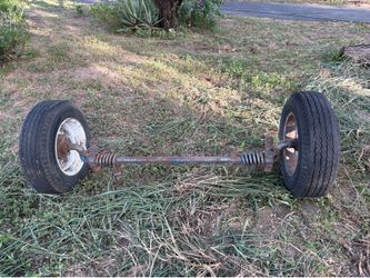 Trailer torsion axle