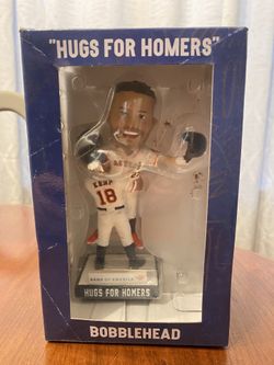 Houston Astros Jose Altuve and Tony Kemp Hugs For Homers Bobblehead