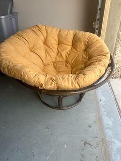 Papasan chair $25