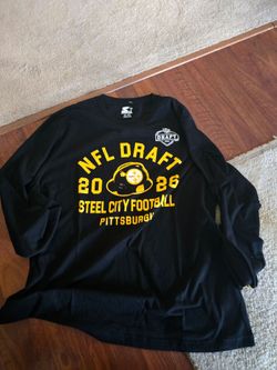 NFL DRAFT PITTSBURGH 2026 MENS SHIRT NEW