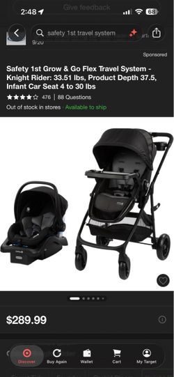 Safety 1st travel system