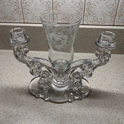 Vintage Double Candle Holder 