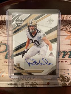2021 PANINI LIMITED NFL PETE WERNER RC AUTO 43/75 FF1