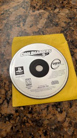 Cool Boarders 3 (Sony PlayStation 1, 1998), $10