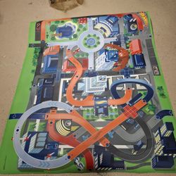 60x47 Hot Wheels Play Mat