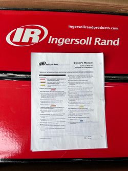 Ingersoll Rand Portable Air Compressor Model P1IU-A9