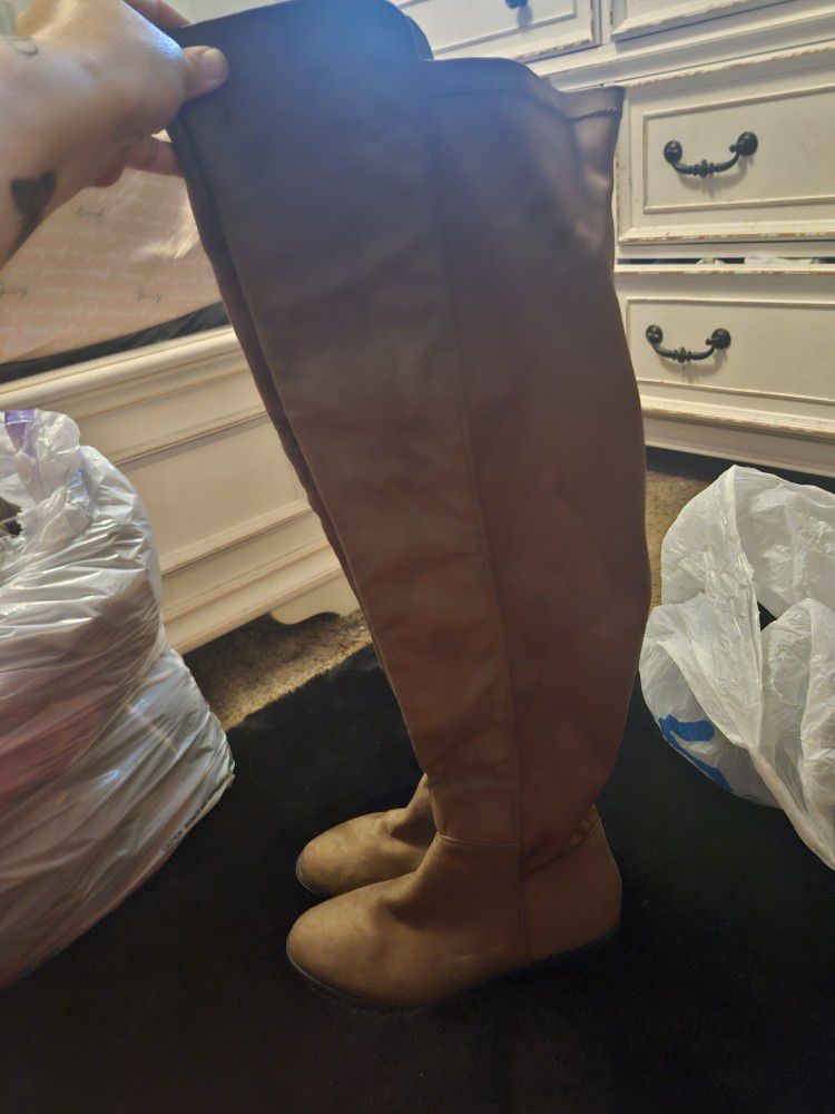 Womens New Over The Knee Boots Size 10