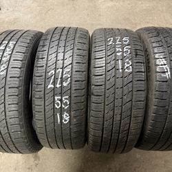 225/55 18 Full Set Of 4 Tires Brand Kumho