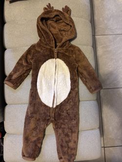 Baby reindeer Onesie/ Baby Onesie
