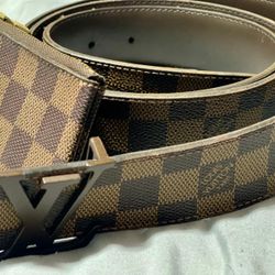 LV Keychain & Belt Set