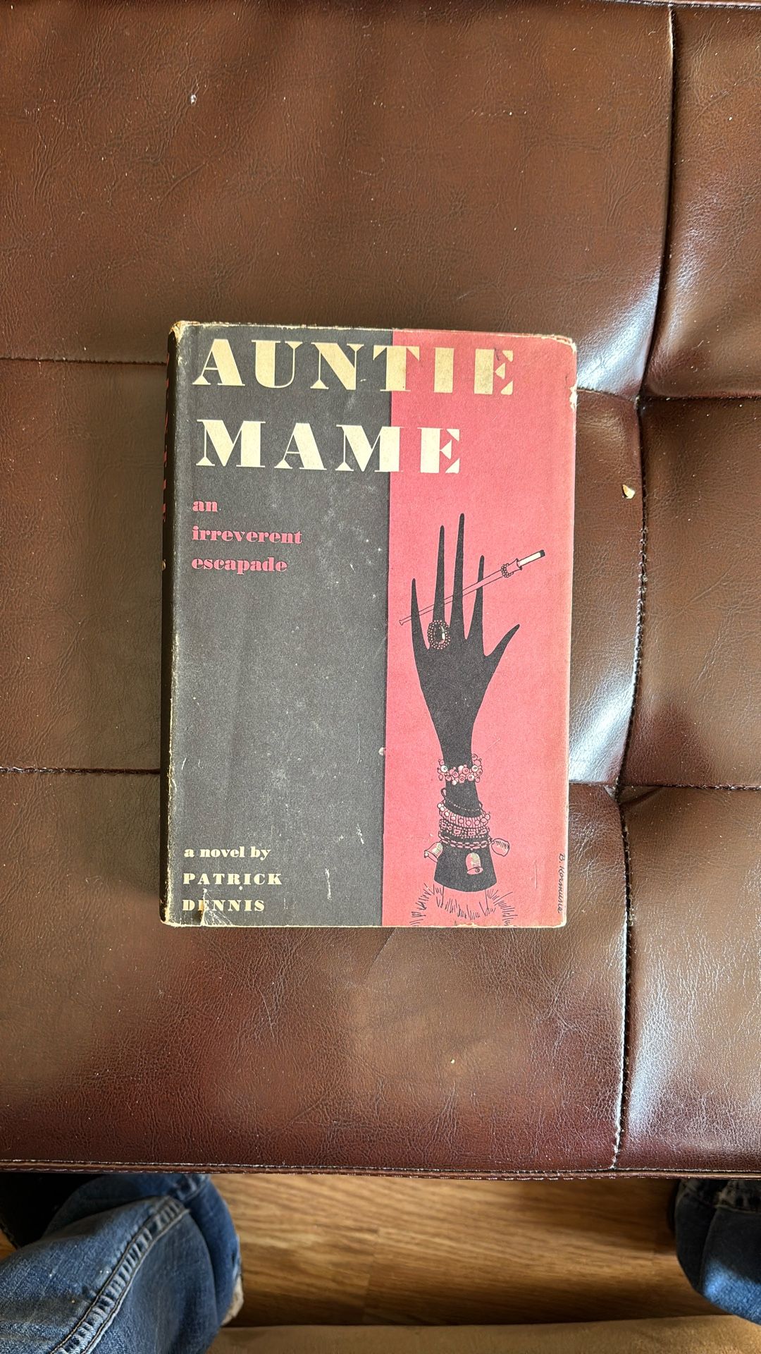 Auntie Mame – 1955 Vintage Hardcover with Jacket (24th Printing)