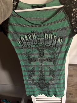 Small  crash and burn t shirt