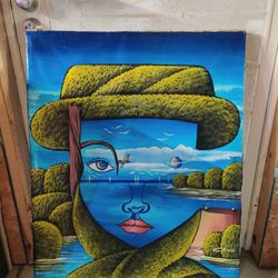 Painting Oil On Canvas Original Haitian Art