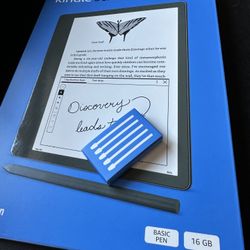 Amazon Kindle Scribe (includes Pen+replacement tips+cover)