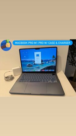 Apple MacBook Pro M1 Pro 14” – 16GB RAM / 512GB SSD w/ Case & Original Charger 🔥💻