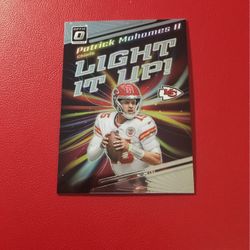 Patrick Mahomes Football Card