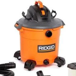 RIGID 16 GALLON 5.0 PEAK HORSE POWER WET & DRY
