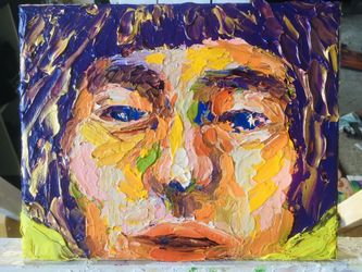“Self Portrait” 2020 Acrylic On Canvas