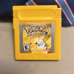 Original Pokémon Yellow