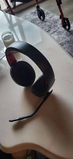 Black Over-Ear Gaming Headset with Mic