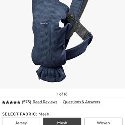 Baby Bjorn baby carrier -mini - mesh (navy)