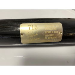 Magnavox Hank Aaron 715 Commemerative Bat